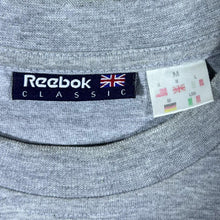Load image into Gallery viewer, Early 00's Reebok Classic Logo Spellout Graphic Grey Short Sleeve T-Shirt
