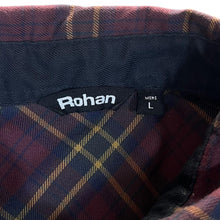 Load image into Gallery viewer, ROHAN &quot;Beacon Shirt&quot; Multi Plaid Check Long Sleeve Shirt

