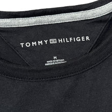 Load image into Gallery viewer, TOMMY HILFIGER Embroidered Big Spellout Logo Panel Short Sleeve T-Shirt
