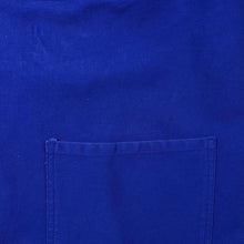 Load image into Gallery viewer, Early 00's Czech French Chore Worker Style Blue Button Cotton Jacket

