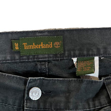 Load image into Gallery viewer, Vintage TIMBERLAND Classic Faded Black Straight Leg Distressed Trousers
