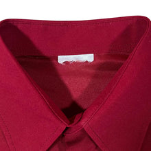 Load image into Gallery viewer, Early 00&#39;s C&amp;A Red Gothic Y2K Tribal Embroidered Short Sleeve Shirt
