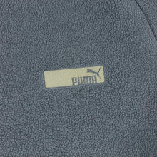 Load image into Gallery viewer, Vintage PUMA Classic Mini Logo Grey 1/4 Zip Pullover Fleece Sweatshirt
