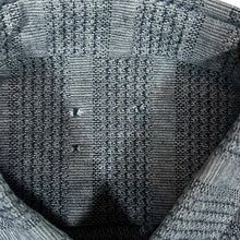 Load image into Gallery viewer, Vintage 90&#39;s Dark Grey Multi Striped Long Sleeve Button-Up Flannel Shirt
