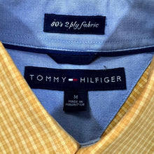 Load image into Gallery viewer, TOMMY HILFIGER &quot;80&#39;s 2 Ply Fabric&quot; Check Long Sleeve Button-Up Cotton Shirt
