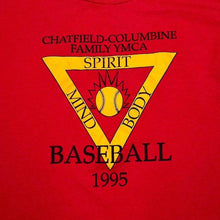 Load image into Gallery viewer, Vintage Chatfield-Columbine Family YMCA (1995) “Baseball” Graphic Single Stitch T-Shirt
