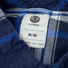 Load image into Gallery viewer, ELEMENT Skater Plaid Check Long Sleeve Flannel Cotton Shirt
