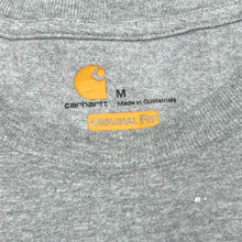 Load image into Gallery viewer, CARHARTT Sleeve Spellout Classic Distressed Cotton Short Sleeve T-Shirt
