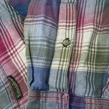 Load image into Gallery viewer, Vintage TIMBERLAND WEATHERGEAR Lumberjack Plaid Check Long Sleeve Flannel Cotton Shirt
