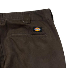 Load image into Gallery viewer, DICKIES &quot;Slim Fit&quot; Classic Brown Worker Skater Chinos Pants Trousers Bottoms
