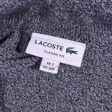Load image into Gallery viewer, Lacoste &quot;Classic Fit&quot; Mini Logo Grey 1/4 Zip Pullover Sweatshirt Top
