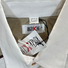 Load image into Gallery viewer, Vintage Roger Kent Cowboy Western Style White Cotton Long Sleeve Shirt
