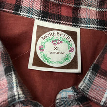 Load image into Gallery viewer, Vintage 90&#39;s MOREBERRY Lumberjack Tartan Plaid Check Padded Flannel Over Shirt Jacket
