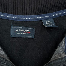 Load image into Gallery viewer, ARROW Classic Basic Blank Essential 1/4 Zip Pullover Sweatshirt
