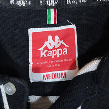 Load image into Gallery viewer, KAPPA Mini Patch Logo Colour Block Striped Referee Collared Sweatshirt
