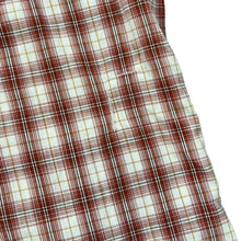 Load image into Gallery viewer, Vintage TIMBERLAND Plaid Check Embroidered Mini Pocket Logo Short Sleeve Button-Up Cotton Shirt

