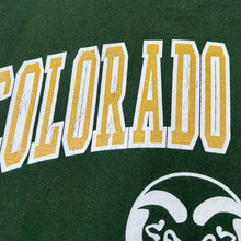 Load image into Gallery viewer, Vintage Cadre Athletic NCAA COLORADO STATE College Logo Spellout Graphic T-Shirt
