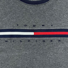 Load image into Gallery viewer, Tommy Hilfiger Embroidered Big Logo Spellout Short Sleeve Cotton T-Shirt
