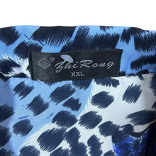 Load image into Gallery viewer, Early 00&#39;s Bhi Rong Leopard Jaguar Big Cat Animal All-Over Print Short Sleeve Shirt
