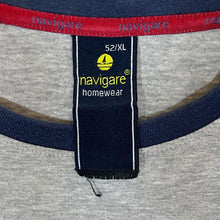 Load image into Gallery viewer, Early 00&#39;s NAVIGARE &quot;N.V.G.&quot; Nautical Spellout Graphic Colour Block T-Shirt
