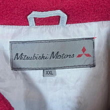 Load image into Gallery viewer, Early 00&#39;s MITSUBISHI MOTORS Mini Logo Racing Colour Block 1/4 Zip Fleece Sweatshirt
