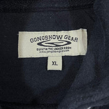 Load image into Gallery viewer, Early 00&#39;s GONGSHOW HOCKEY Embroidered Spellout Black Pullover Hoodie
