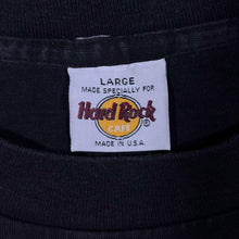 Load image into Gallery viewer, Vintage Hard Rock Cafe "New York" Souvenir Logo Graphic Black T-Shirt
