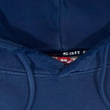 Load image into Gallery viewer, Early 00&#39;s Saltrock Embroidered Surfer Skater Distressed Blue Pullover Hoodie
