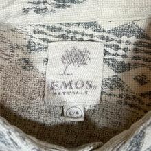 Load image into Gallery viewer, Vintage EMOS NATURAL Crazy Abstract Patterned Short Sleeve Flannel Shirt
