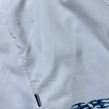 Load image into Gallery viewer, Early 00's Trespass Goth Y2K Tribal Patterned White Polyester Shirt
