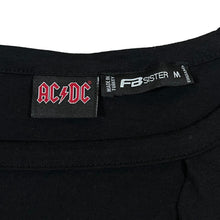 Load image into Gallery viewer, FB Sister x AC/DC &quot;High Voltage&quot; Graphic Logo Spellout Hard Rock Band T-Shirt Dress
