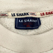 Load image into Gallery viewer, Vintage LE SHARK SPORTIF Embroidered Big Logo Spellout Crewneck Fleece Sweatshirt
