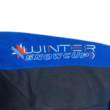 Load image into Gallery viewer, ATLAS FOR MEN &quot;Winter Snow Cup&quot; Embroidered Colour Block Zip Fleece Sweatshirt
