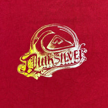 Load image into Gallery viewer, QUIKSILVER Classic Skater Surfer Logo Spellout Graphic T-Shirt
