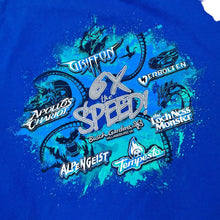 Load image into Gallery viewer, BUSCH GARDENS &quot;6X The Speed!&quot; Souvenir Spellout Graphic Long Sleeve T-Shirt
