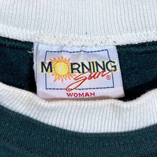Load image into Gallery viewer, Vintage 90's Morning Sun Winter Snow Bird Nature Wildlife Graphic Sweatshirt
