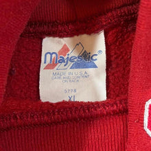 Load image into Gallery viewer, Vintage Majestic NCAA Ohio State Buckeyes Embroidered College Turtle Roll Neck Sweatshirt
