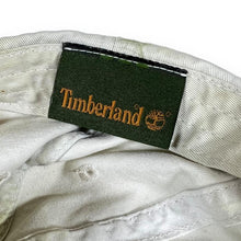 Load image into Gallery viewer, Early 00&#39;s TIMBERLAND Classic Embroidered Mini Logo Cream Baseball Cap
