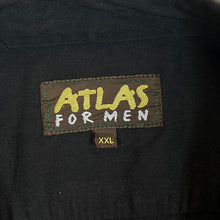 Load image into Gallery viewer, Early 00&#39;s Atlas For Men Cowboy Western Embroidered Aztec Patterned Long Sleeve Shirt
