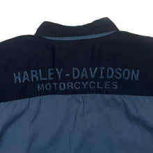 Load image into Gallery viewer, Vintage Harley Davidson Motorcycles Embroidered Spellout Biker Cotton Short Sleeve Shirt
