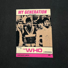 Load image into Gallery viewer, Vintage Screen Stars The Who “My Generation” Mod Rock Band Grey-Brown T-Shirt
