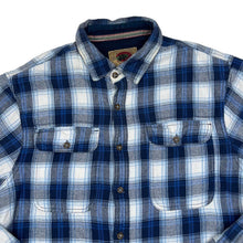 Load image into Gallery viewer, Vintage BOSTON TRADERS Lumberjack Plaid Check Fleece Lined Flannel Over Shirt
