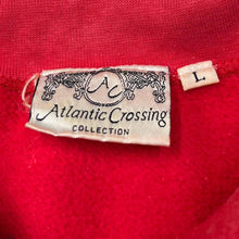 Load image into Gallery viewer, Vintage 90’s ATLANTIC CROSSING Embroidered Floral Button Down Sweatshirt
