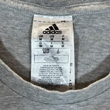 Load image into Gallery viewer, ADIDAS Classic Big Logo Spellout Graphic Grey Short Sleeve T-Shirt
