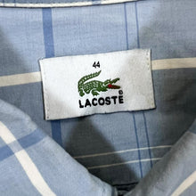 Load image into Gallery viewer, Vintage LACOSTE Embroidered Mini Pocket Logo Plaid Check Short Sleeve Button-Up Shirt
