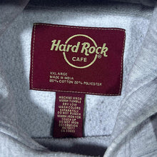 Load image into Gallery viewer, Hard Rock Cafe "Berlin" Classic Souvenir Logo Graphic Grey Pullover Hoodie XXL
