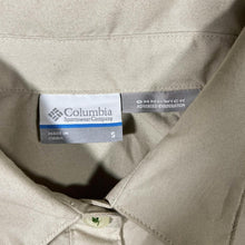 Load image into Gallery viewer, Columbia Sportswear Omni-Wick Beige Utility Hiking Outdoor Long Sleeve Shirt
