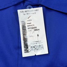 Load image into Gallery viewer, Vintage Classic Essential Blue French Chore Worker Jacket
