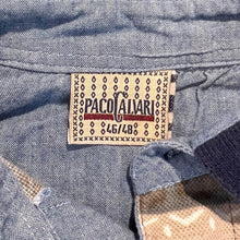 Load image into Gallery viewer, Vintage Paco Calvari Crazy Abstract Patterned Cotton Short Sleeve Polo Shirt
