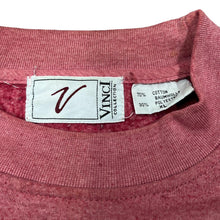 Load image into Gallery viewer, Vintage 90&#39;s VINCI COLLECTION &quot;Modern Classic Club&quot; Embroidered Spellout Crewneck Sweatshirt

